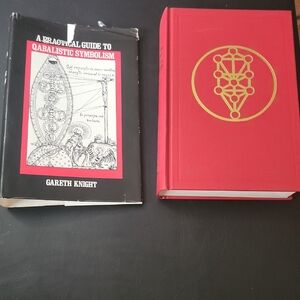 Practical Guide to Qabalistic Symbolism by Gareth Knight Hardcover Book